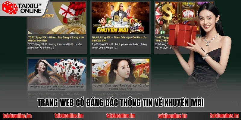 Những Câu Hỏi Thường Gặp Giúp Bạn Hiểu Hơn Về Tài Xỉu Online 3 Trang web có đăng các thông tin về khuyến mãi